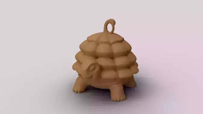 Cute Turtle Keychain