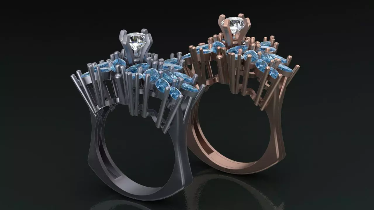 jewelry ring4 3D print model