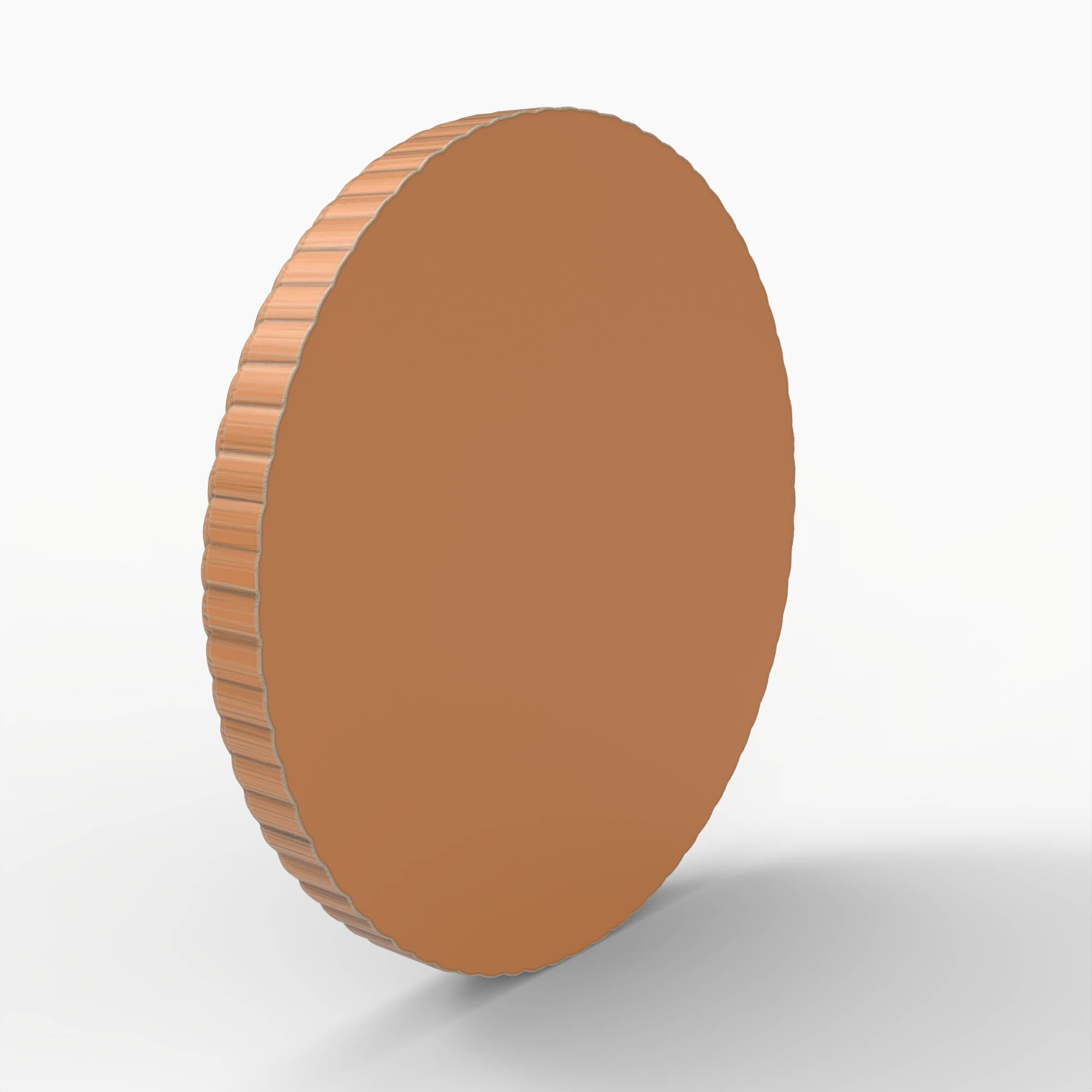 Saint Christopher Medallion Religious Plaque Relief Coin 3D print model_4