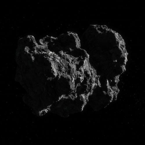 Photorealistic comet 3d-model 3D model