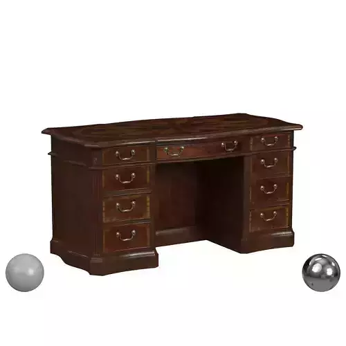 Aston Court Serpentine Writing Desk