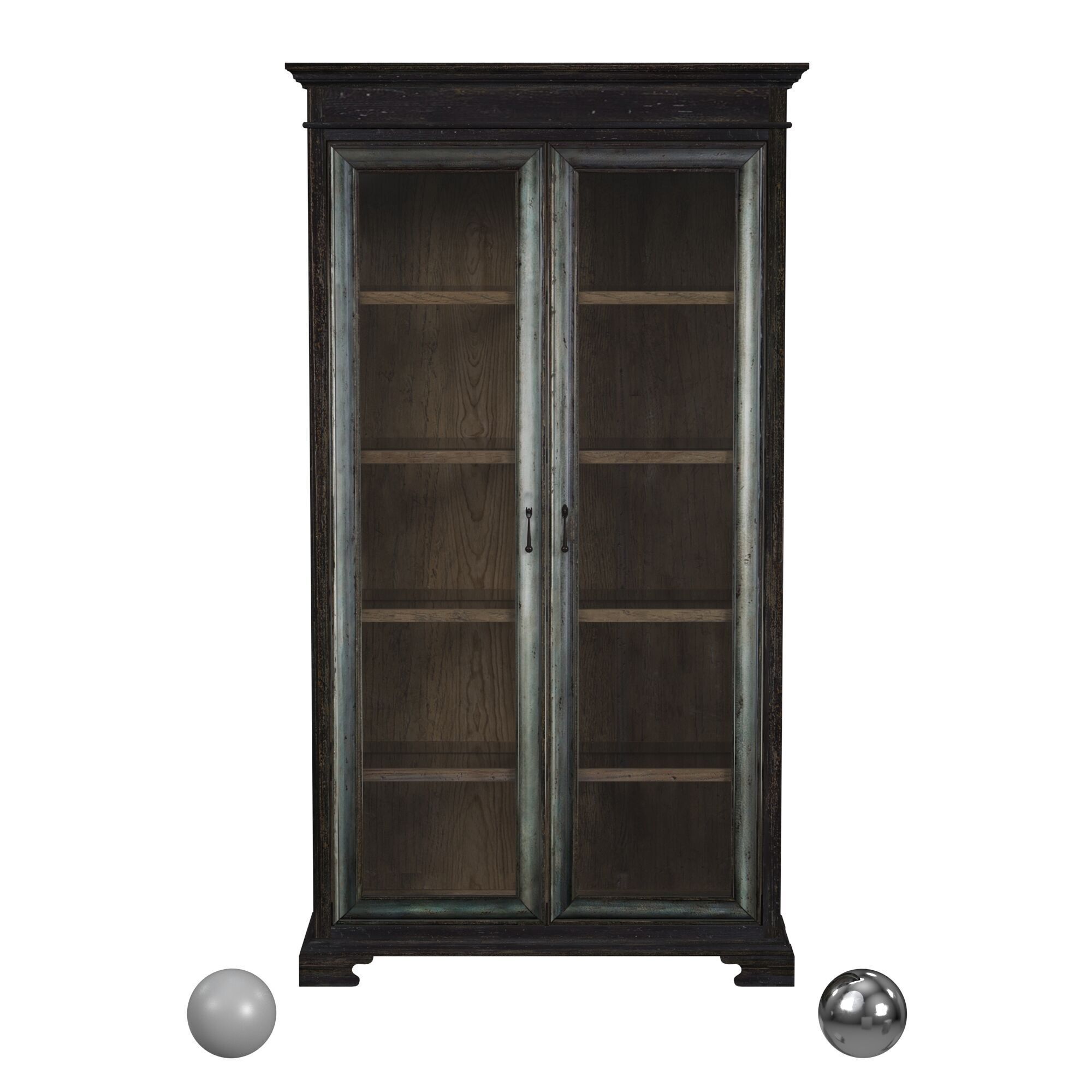 Beaumont Display Cabinet 3D model_1
