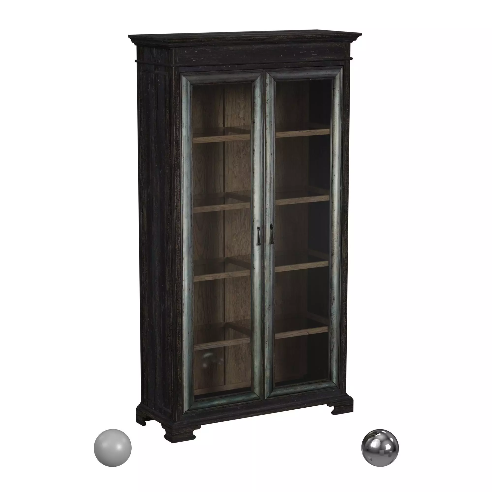 Beaumont Display Cabinet 3D model_0