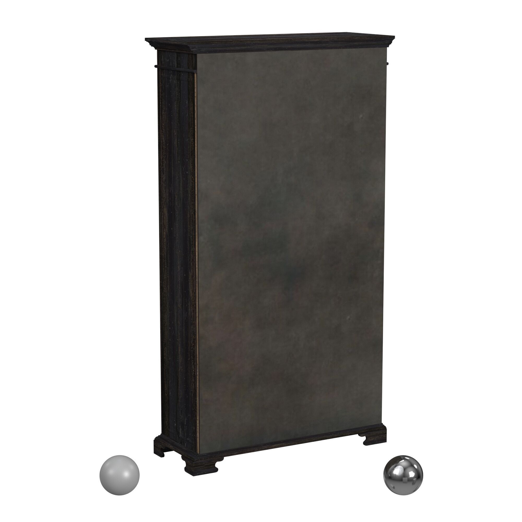 Beaumont Display Cabinet 3D model_2