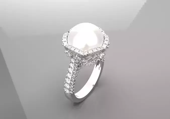 bride pearl ring pr0009