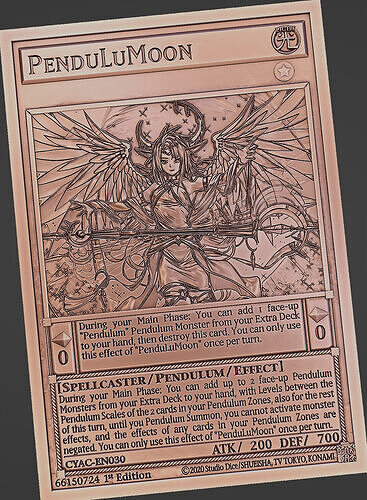 PenduLuMoon - yu-gi-oh Free 3D print model