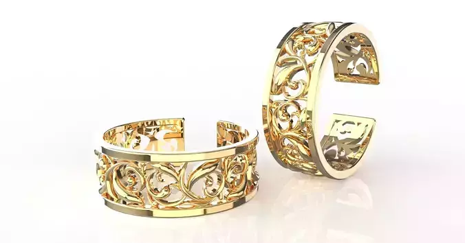 Chrome Hearts Hollow Ring