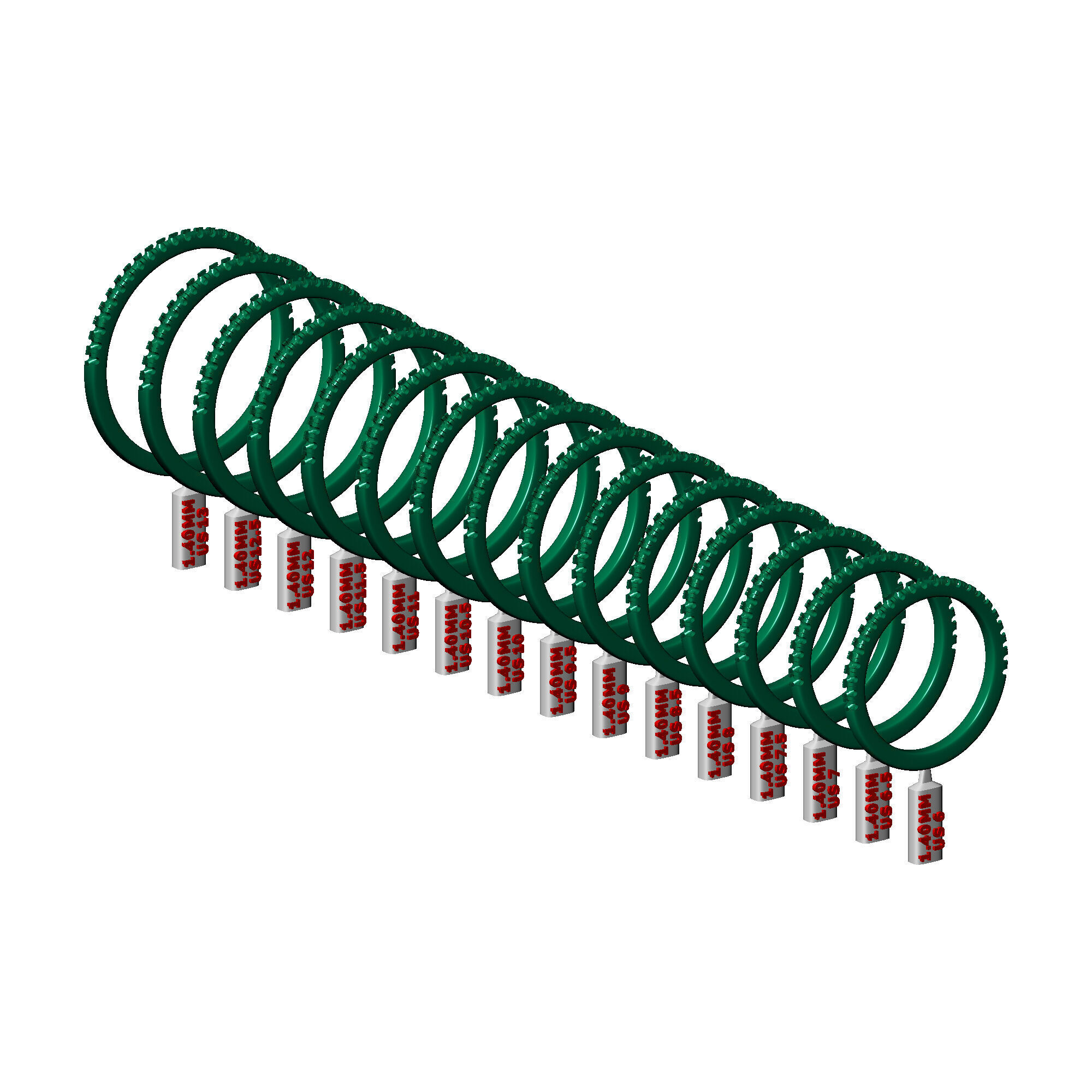 HALF ETERNITY BAND 3D print model_17