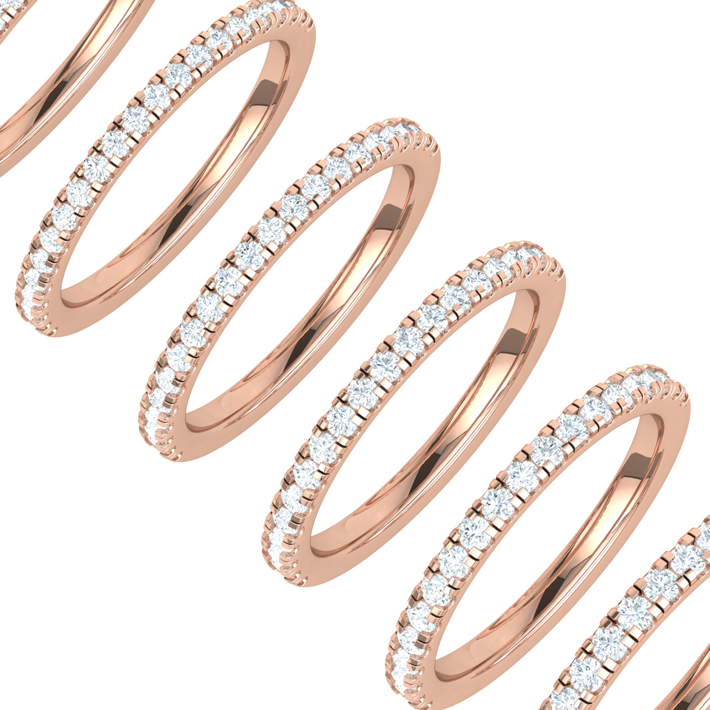 HALF ETERNITY BAND 3D print model_7