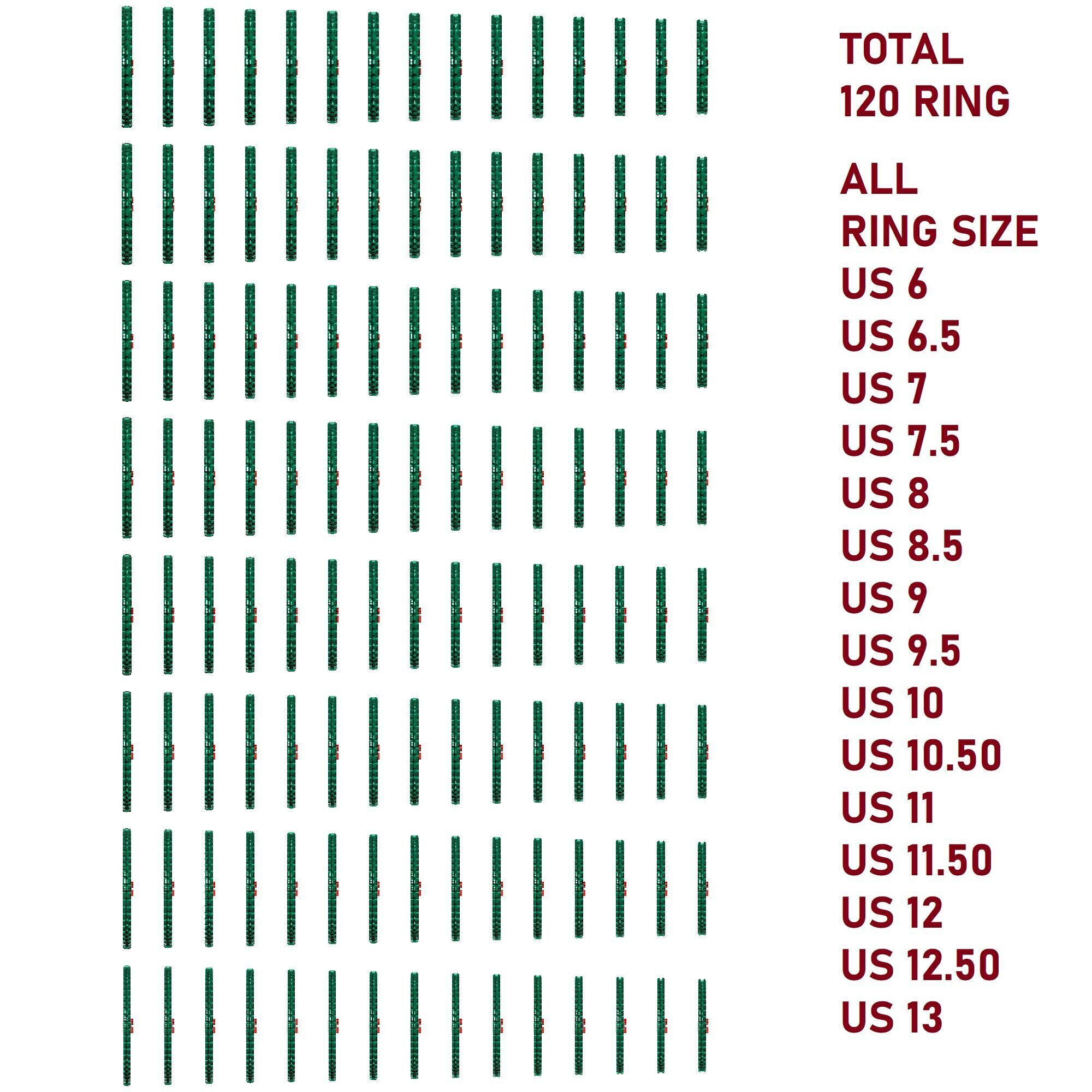 HALF ETERNITY BAND 3D print model_11