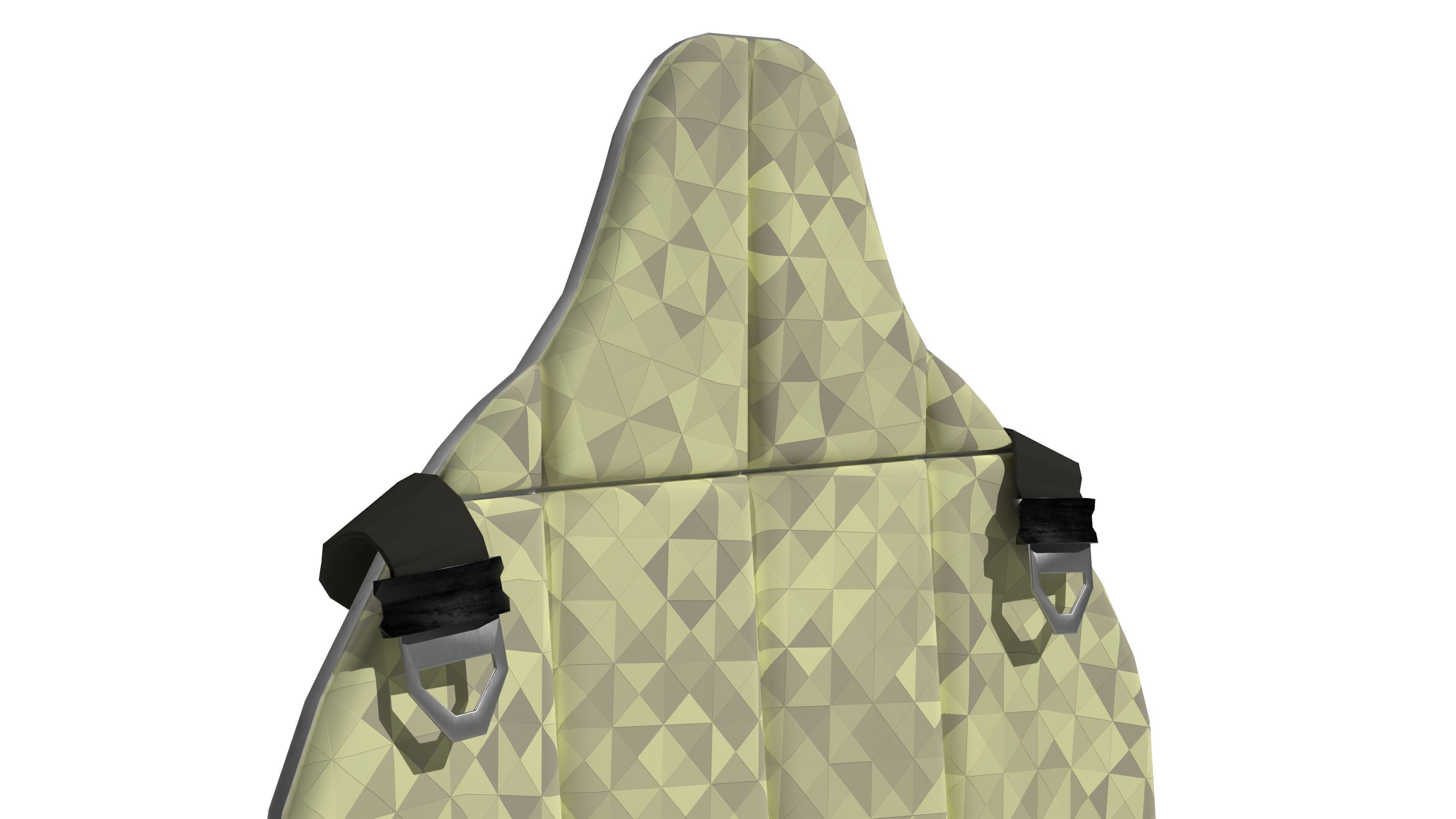 SciFi chair 3D model_7