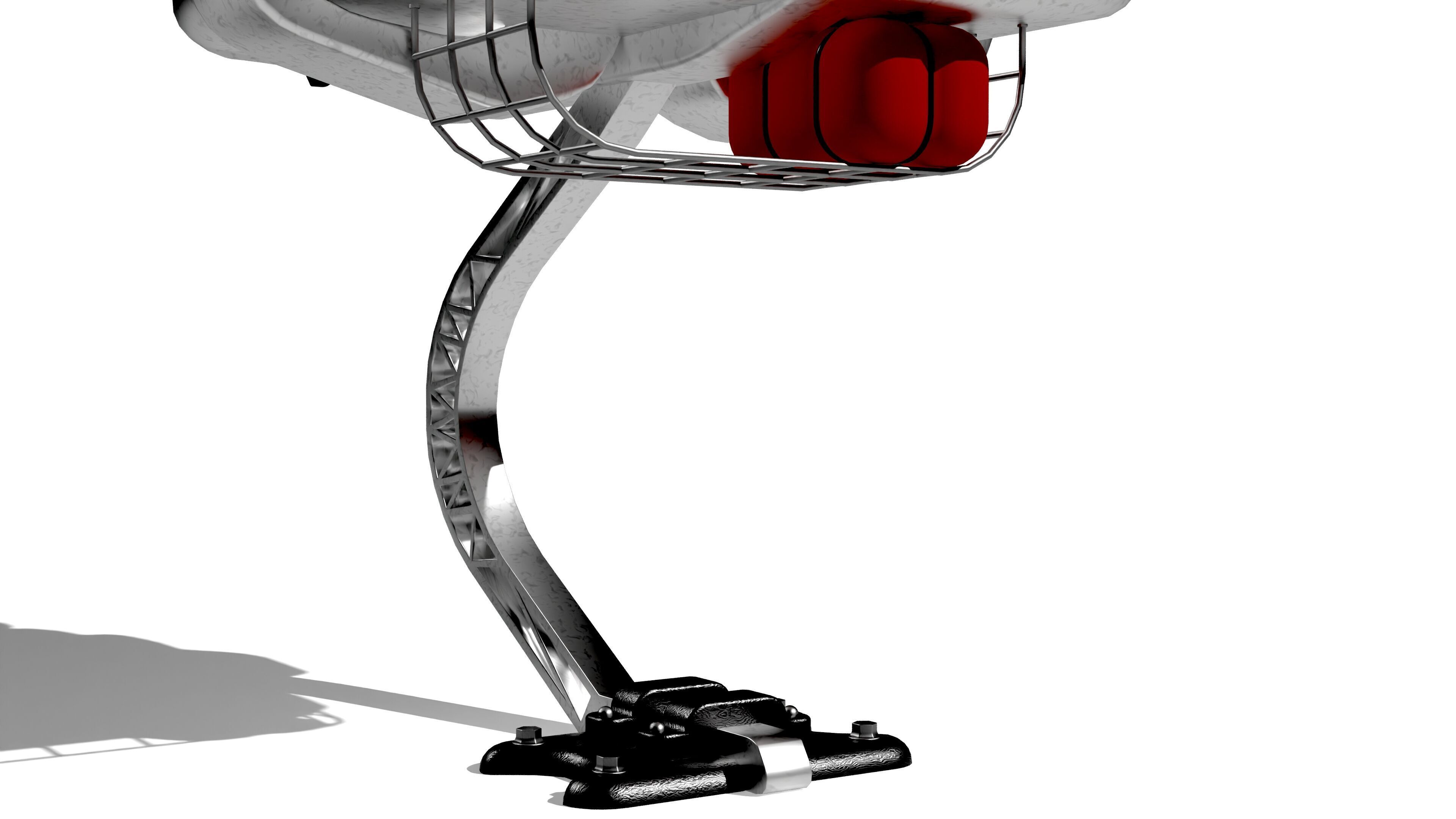 SciFi chair 3D model_6