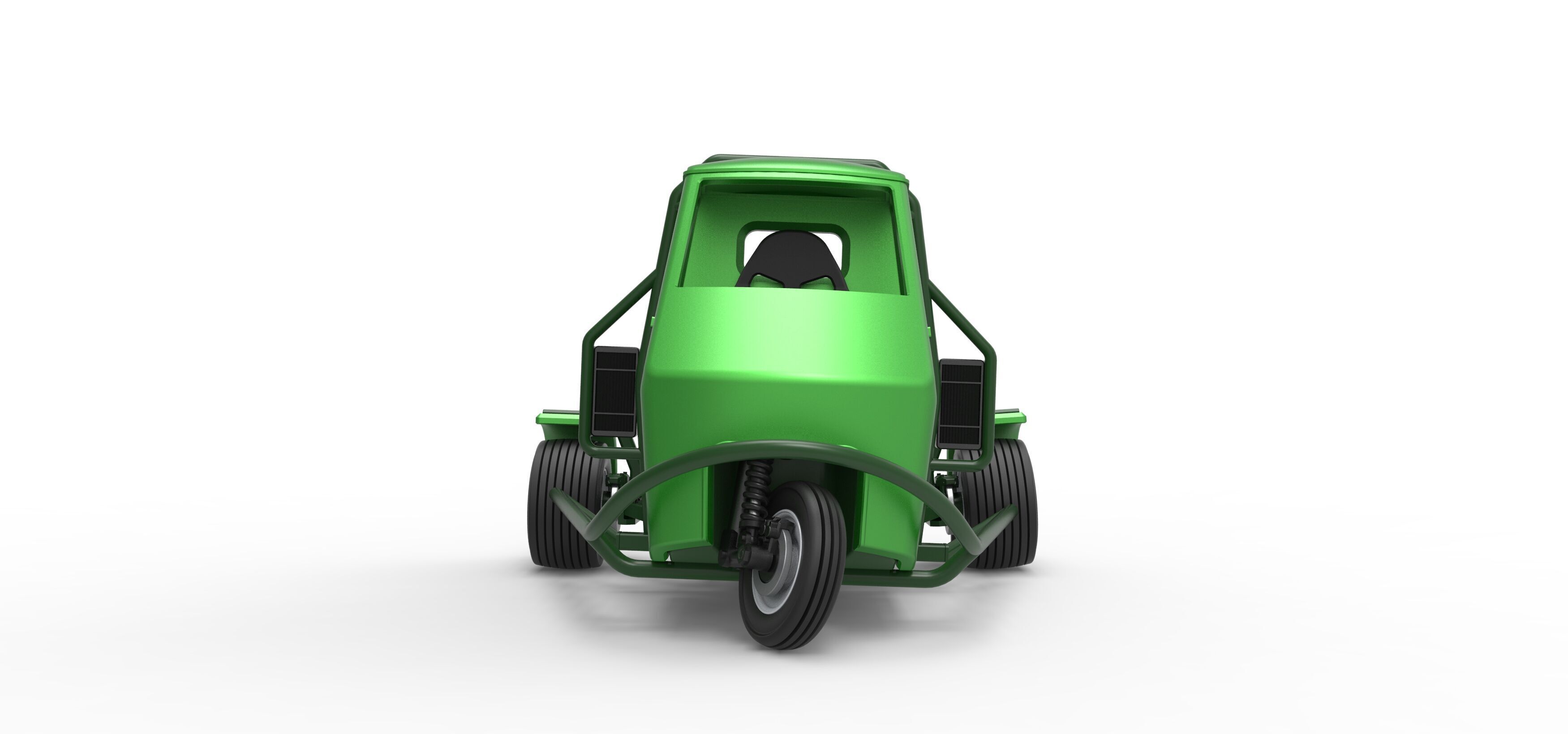 Ape car proto for dirt while turning Scale 1 to 25 3D print model_7