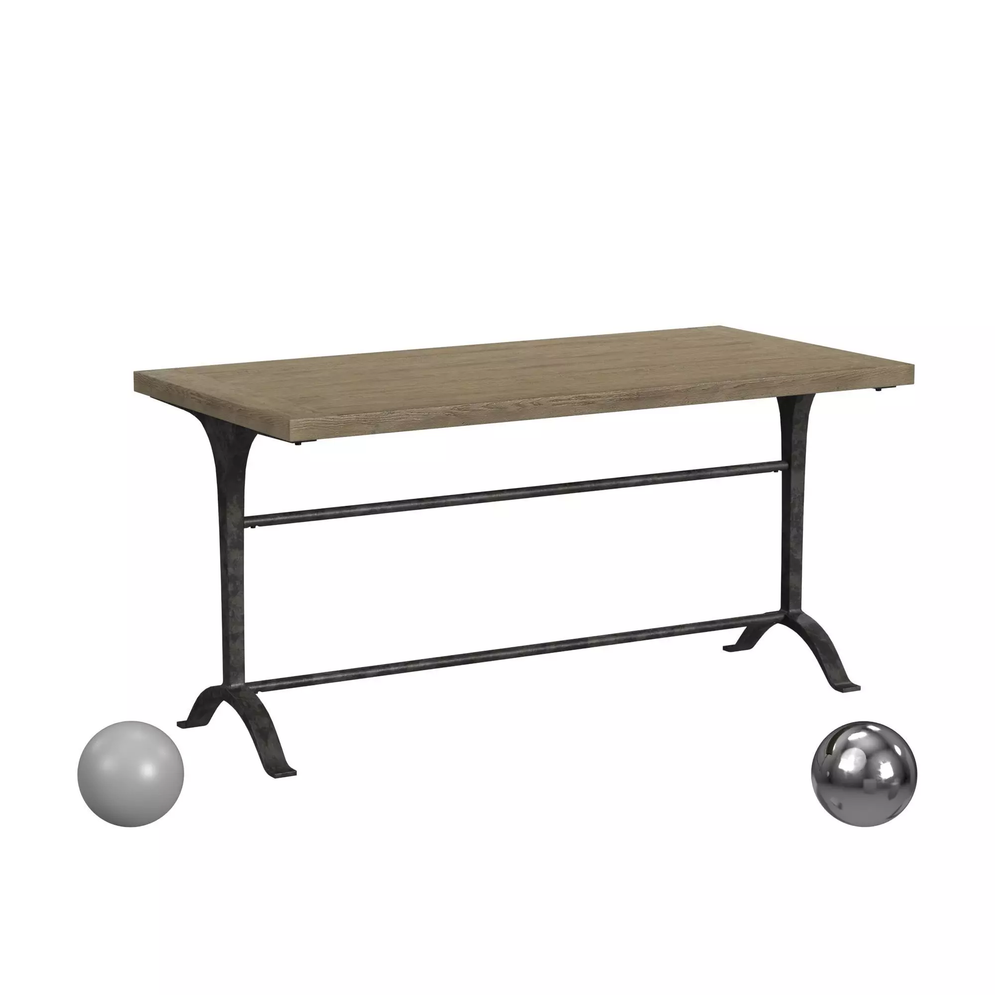 Chamberlain Writing Desk  Birch Lane 3D model_0