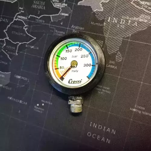 SCUBA - ACC - GAUGES - Ultra minimalist 3D print model
