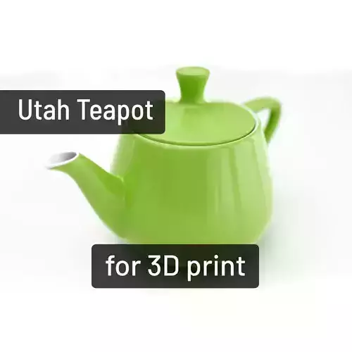 Utah Teapot - 3D printable 3D print model