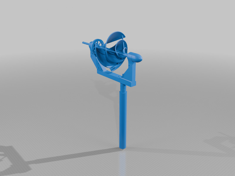 Liam F1 Wind Turbine Archimedes Hawt 3D print model_7