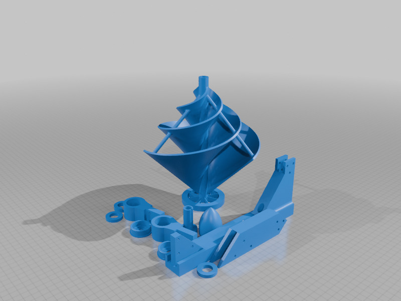 Liam F1 Wind Turbine Archimedes Hawt 3D print model_24