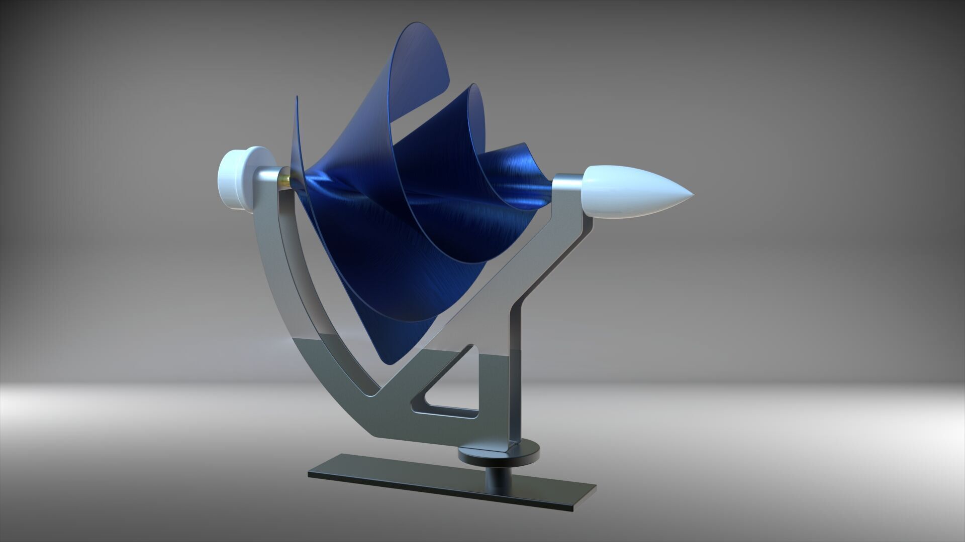 Liam F1 Wind Turbine Archimedes Hawt 3D print model_39