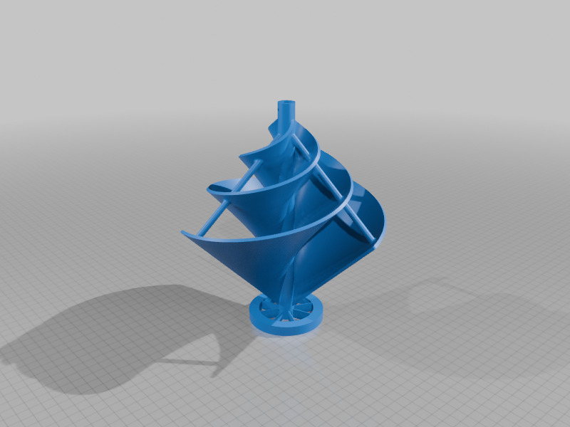 Liam F1 Wind Turbine Archimedes Hawt 3D print model_12