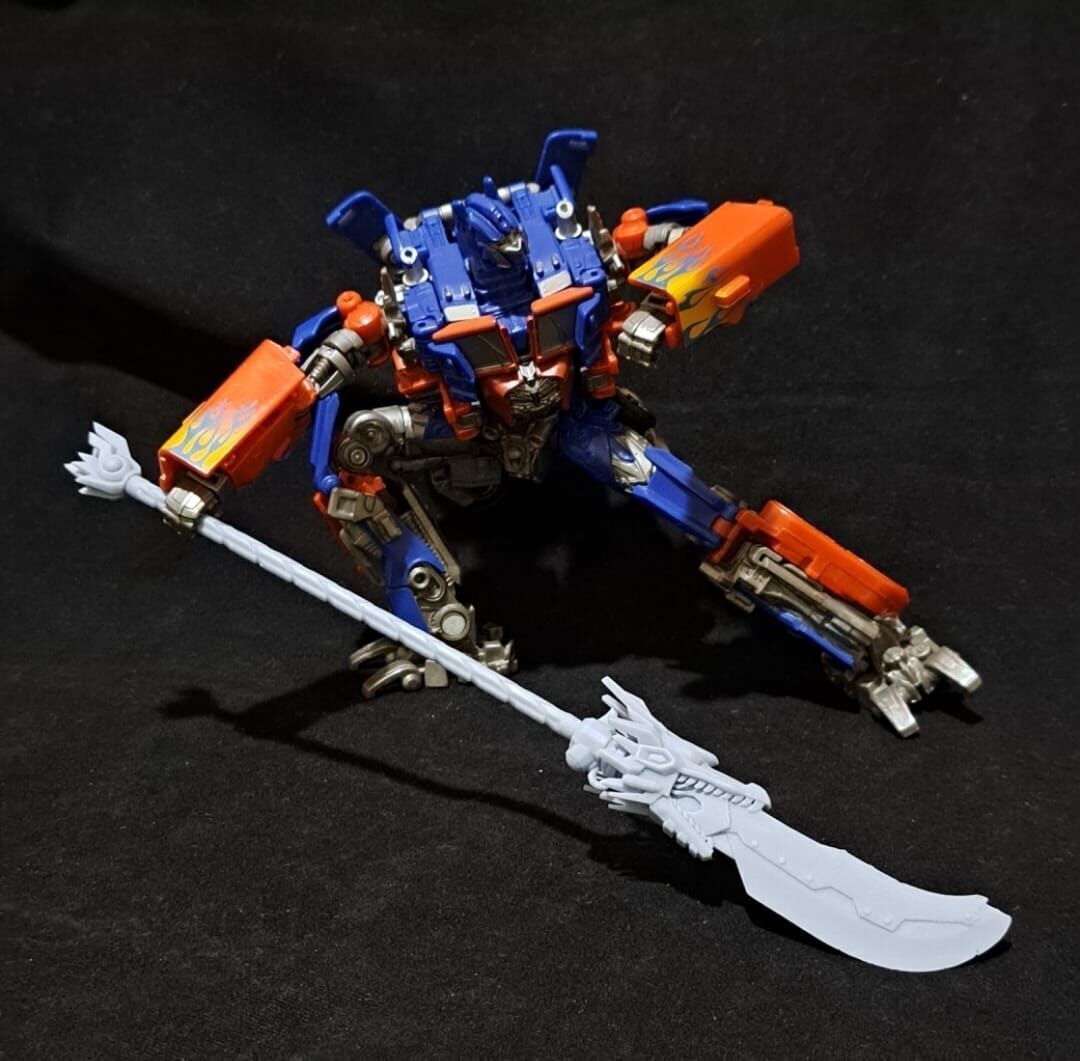 Transformers Thundertron Dragon Crescent Blade 3D print model_22