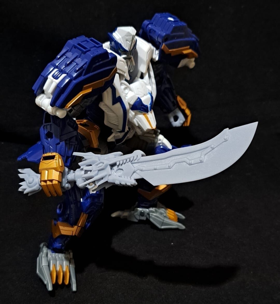 Transformers Thundertron Dragon Crescent Blade 3D print model_10