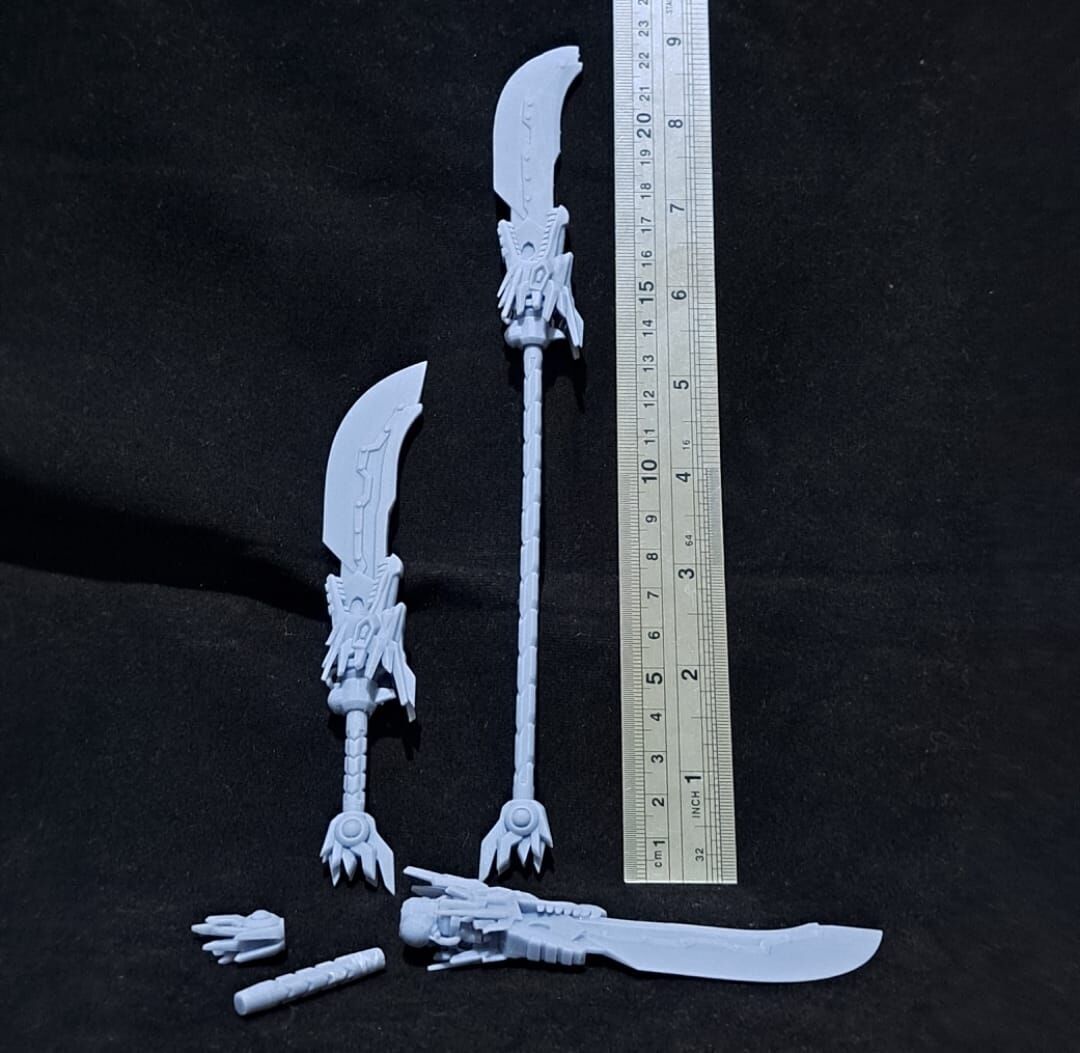 Transformers Thundertron Dragon Crescent Blade 3D print model_12