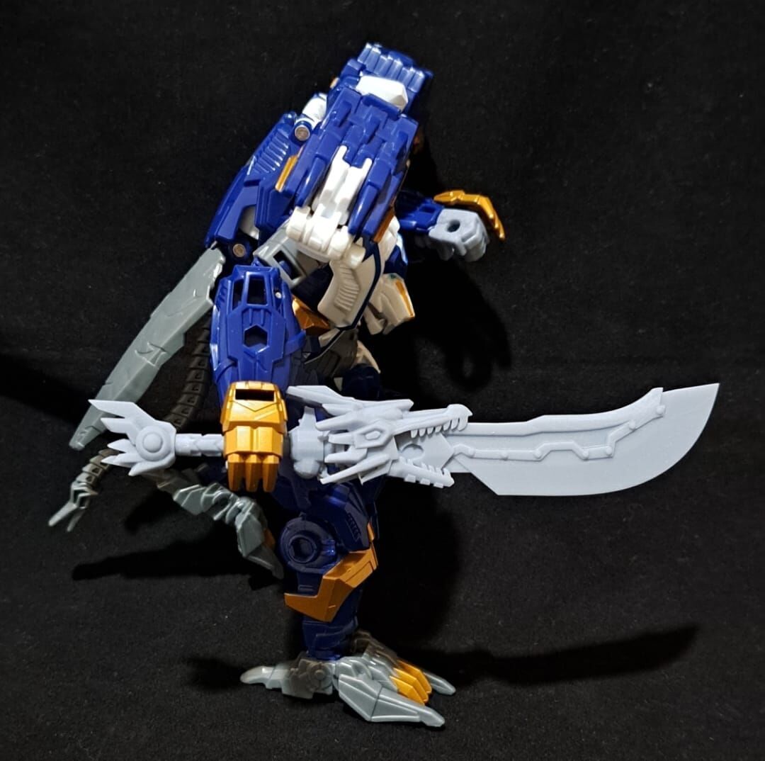 Transformers Thundertron Dragon Crescent Blade 3D print model_11
