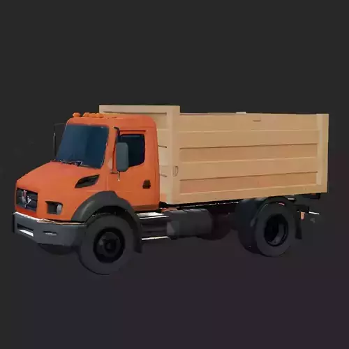 Heavy Duty Dump Truck - 3D Printable Construction Vehicle Model 3D print model