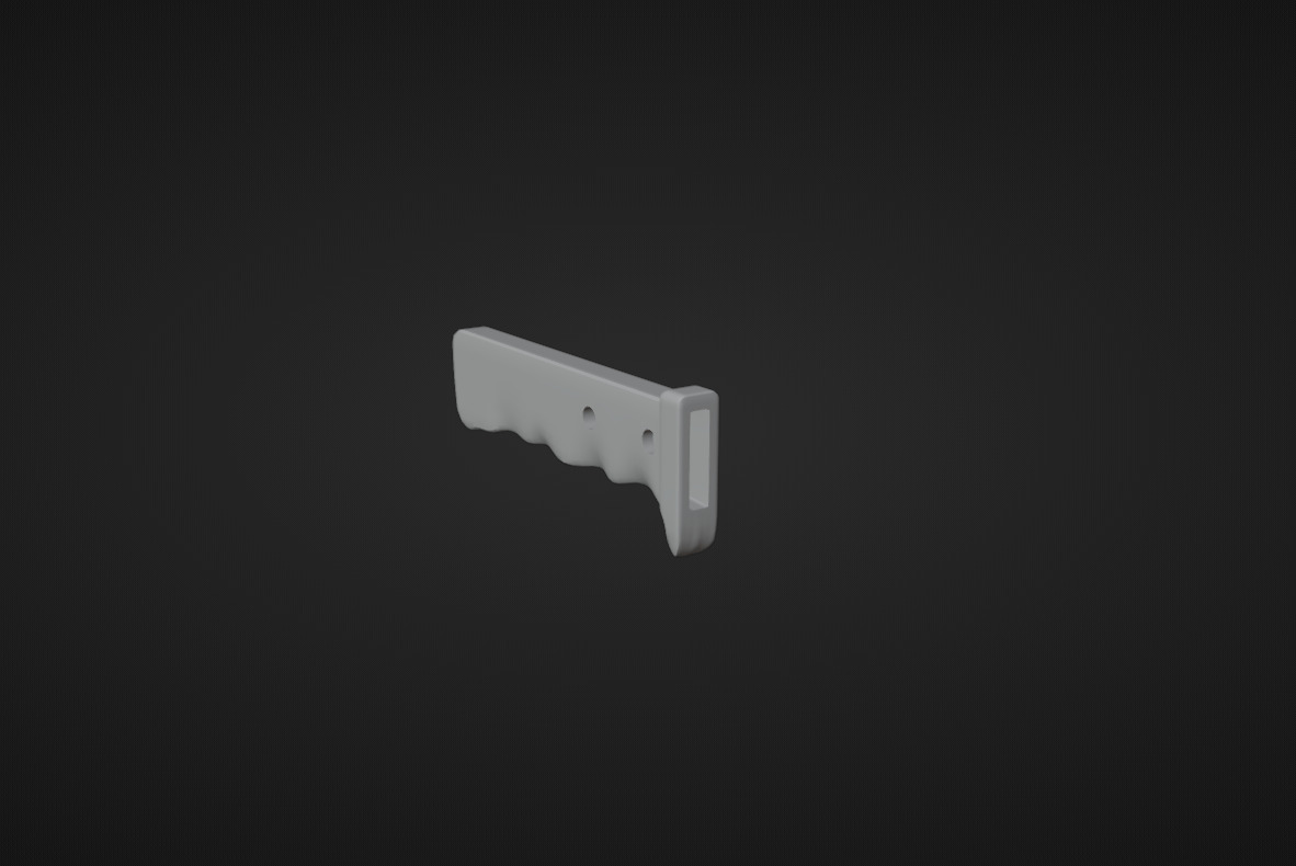 Tanto Knife 3D print 3D print model_4