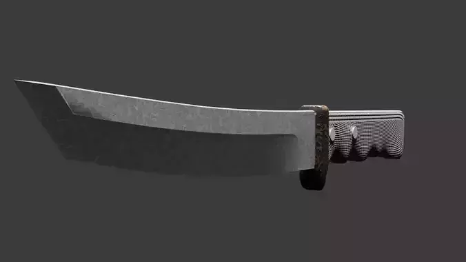 Tanto Knife 3D print