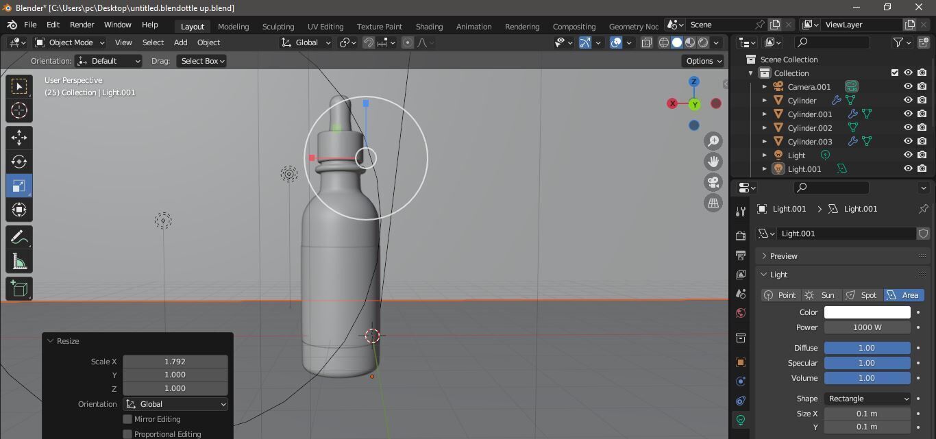 Realistic Dropper Bottle 3D Model  3D model_4