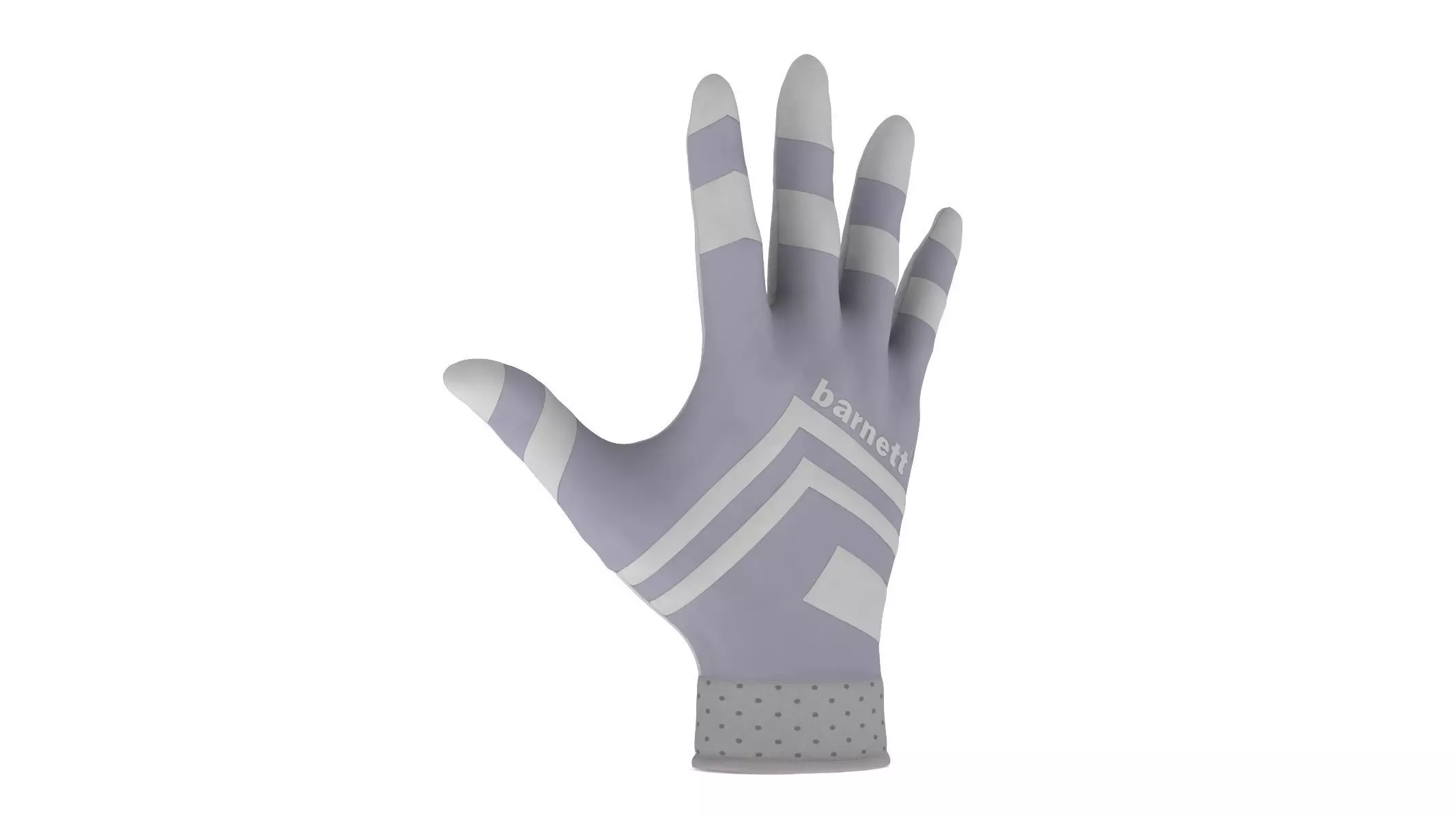 American Football Gloves 3D model