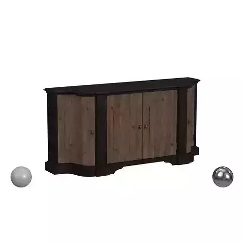 Corsica Credenza Hooker Furniture Finish Espresso  Natural