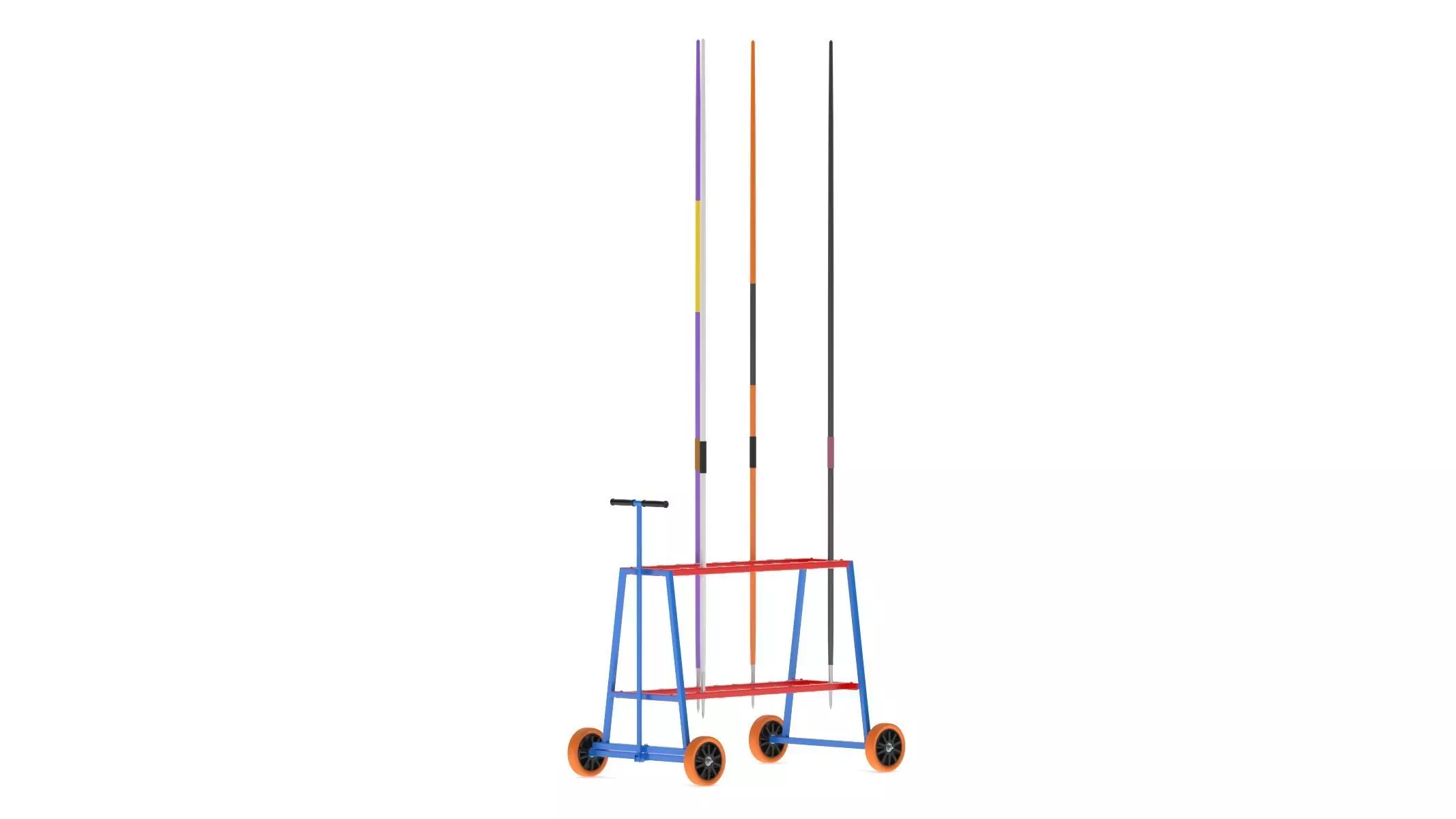 Athletics Javelin Trolley 3D model