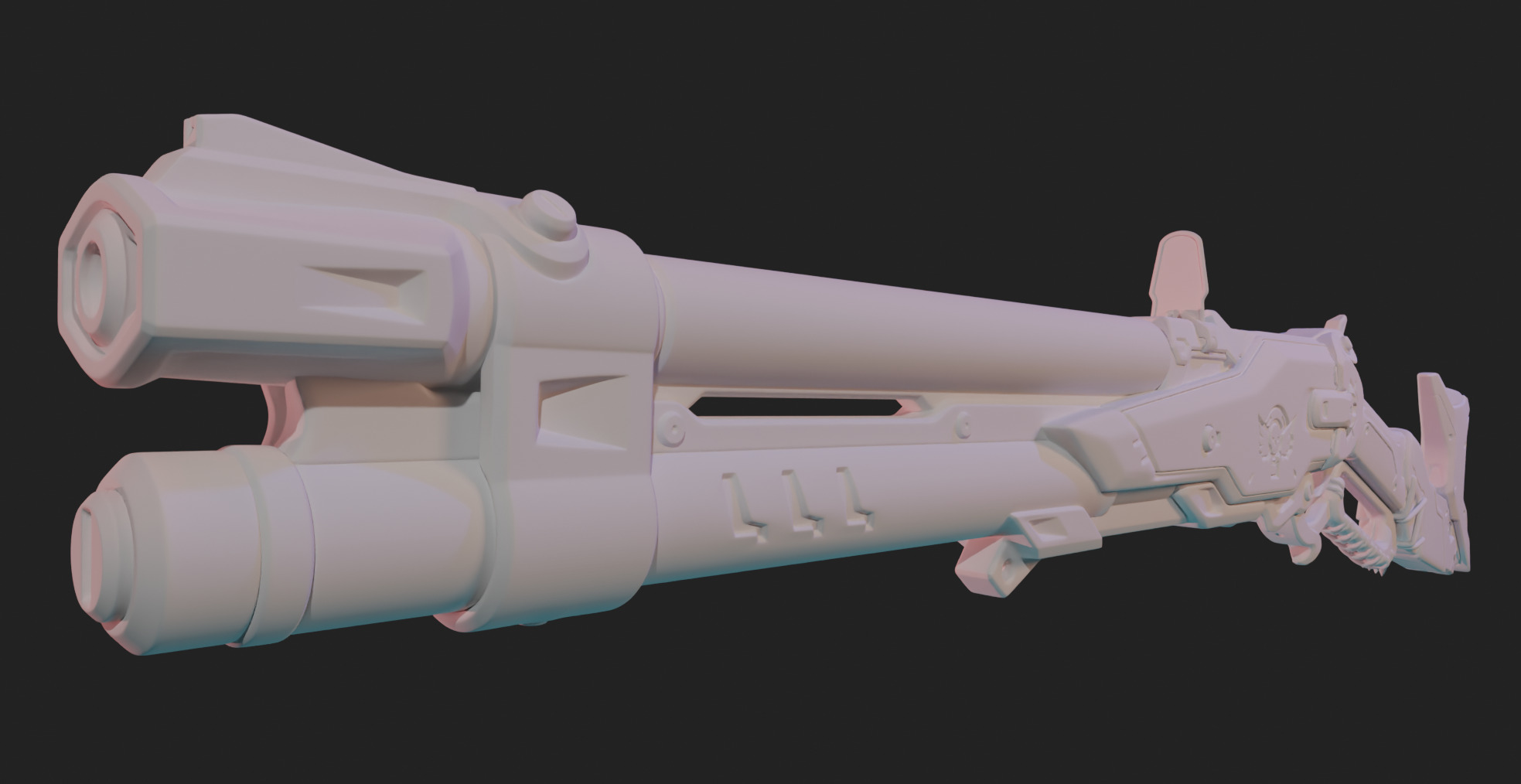 Overwatch 2 - Ashe Viper Rifle Gun - Cosplay 3D Print Prop 3D print model_31