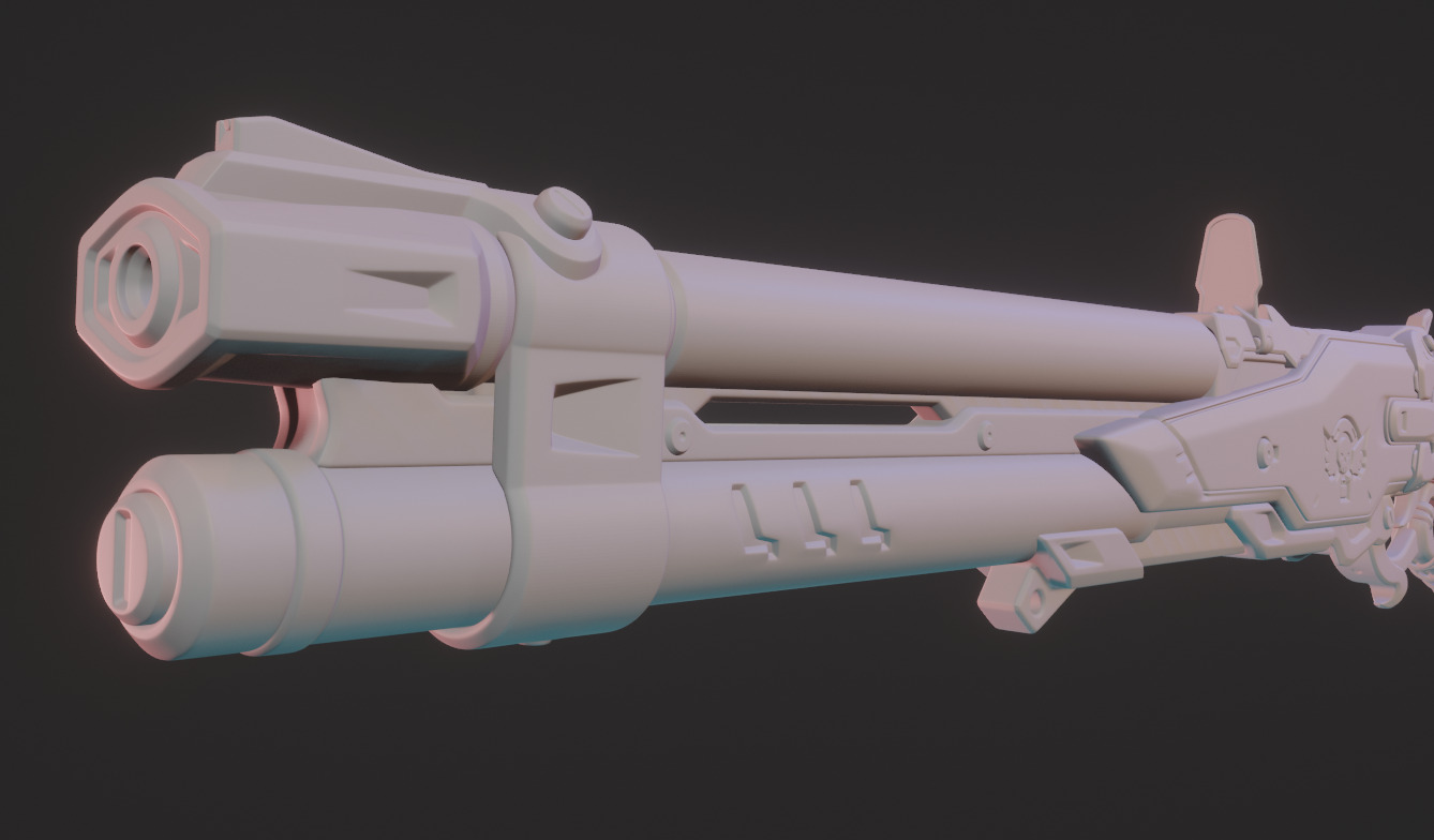 Overwatch 2 - Ashe Viper Rifle Gun - Cosplay 3D Print Prop 3D print model_28