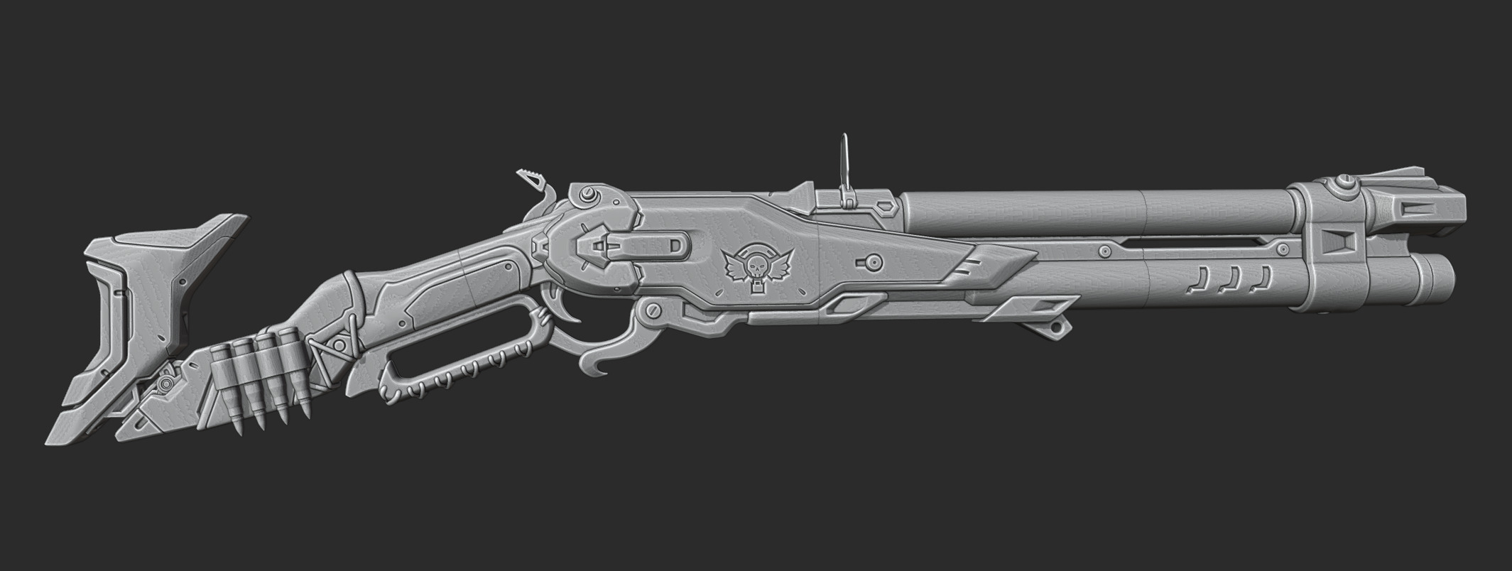 Overwatch 2 - Ashe Viper Rifle Gun - Cosplay 3D Print Prop 3D print model_13