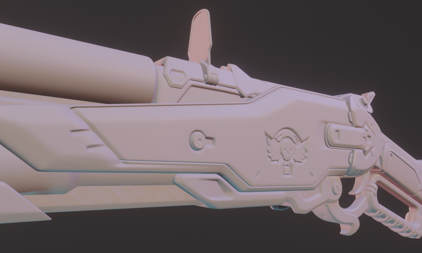 Overwatch 2 - Ashe Viper Rifle Gun - Cosplay 3D Print Prop 3D print model_23