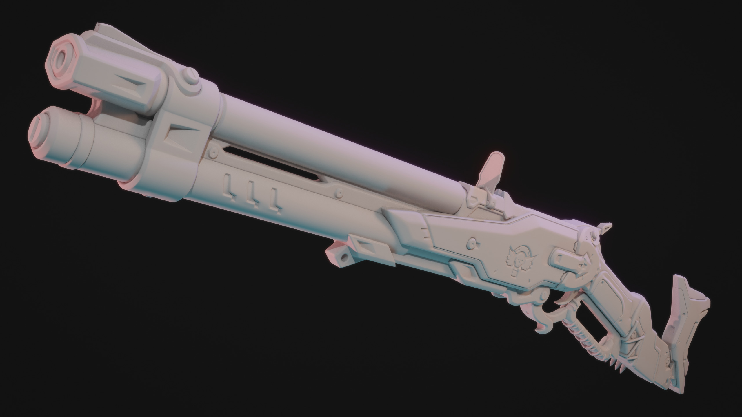 Overwatch 2 - Ashe Viper Rifle Gun - Cosplay 3D Print Prop 3D print model_1