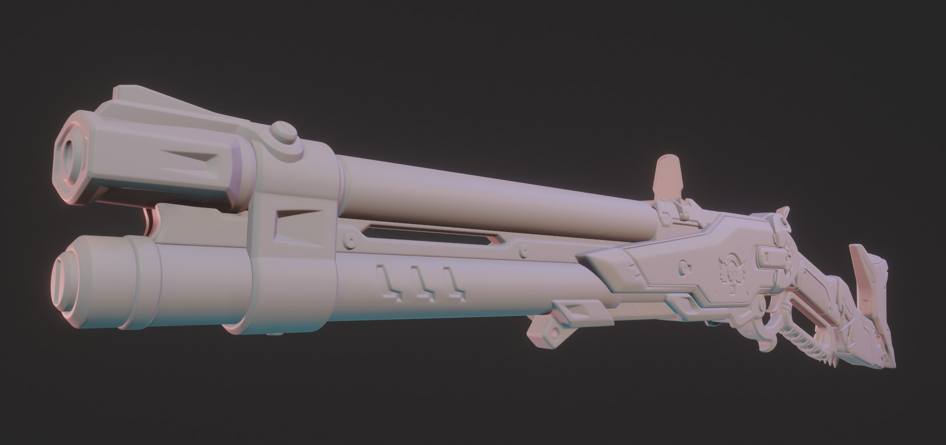 Overwatch 2 - Ashe Viper Rifle Gun - Cosplay 3D Print Prop 3D print model_22