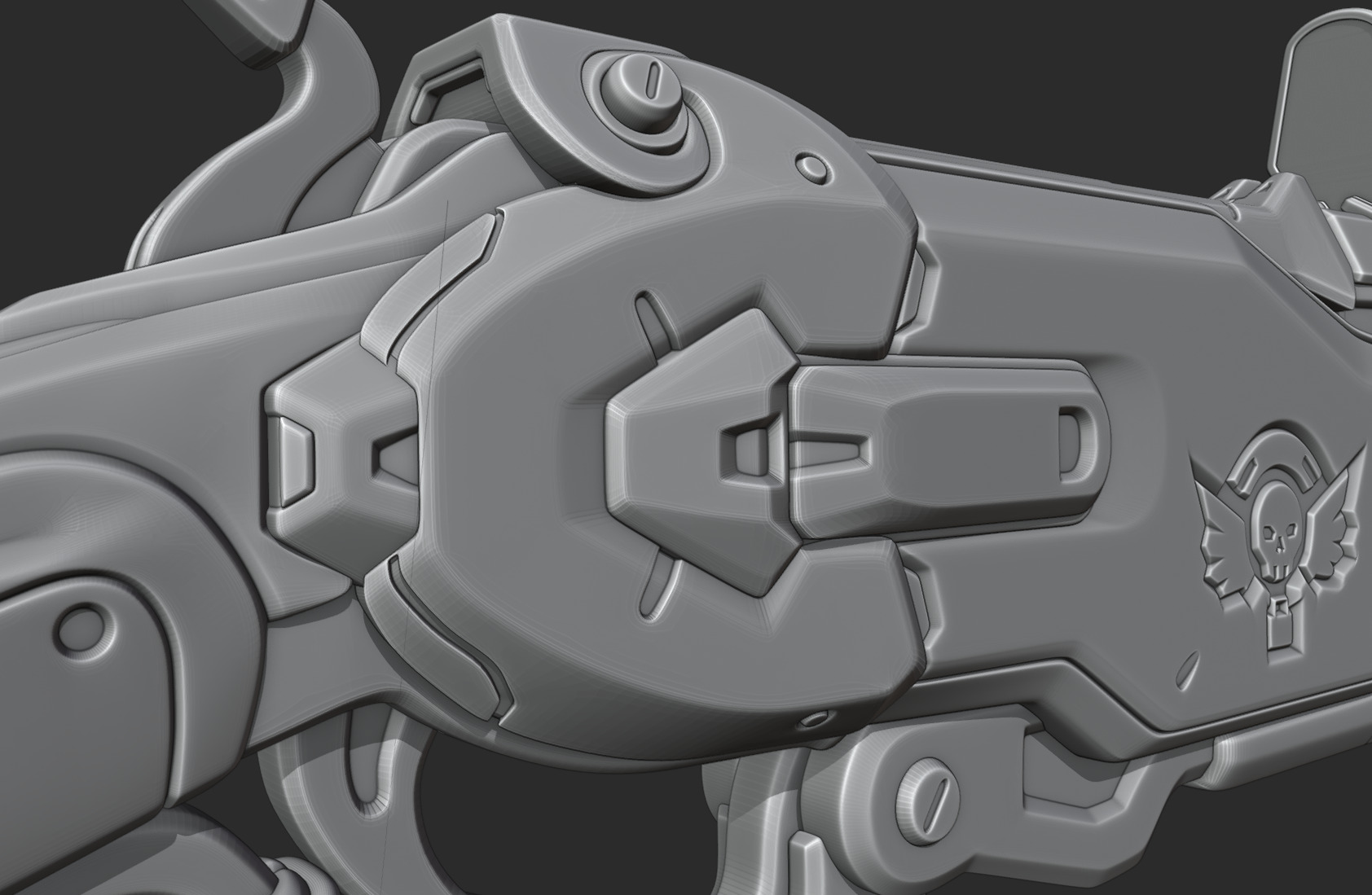 Overwatch 2 - Ashe Viper Rifle Gun - Cosplay 3D Print Prop 3D print model_17