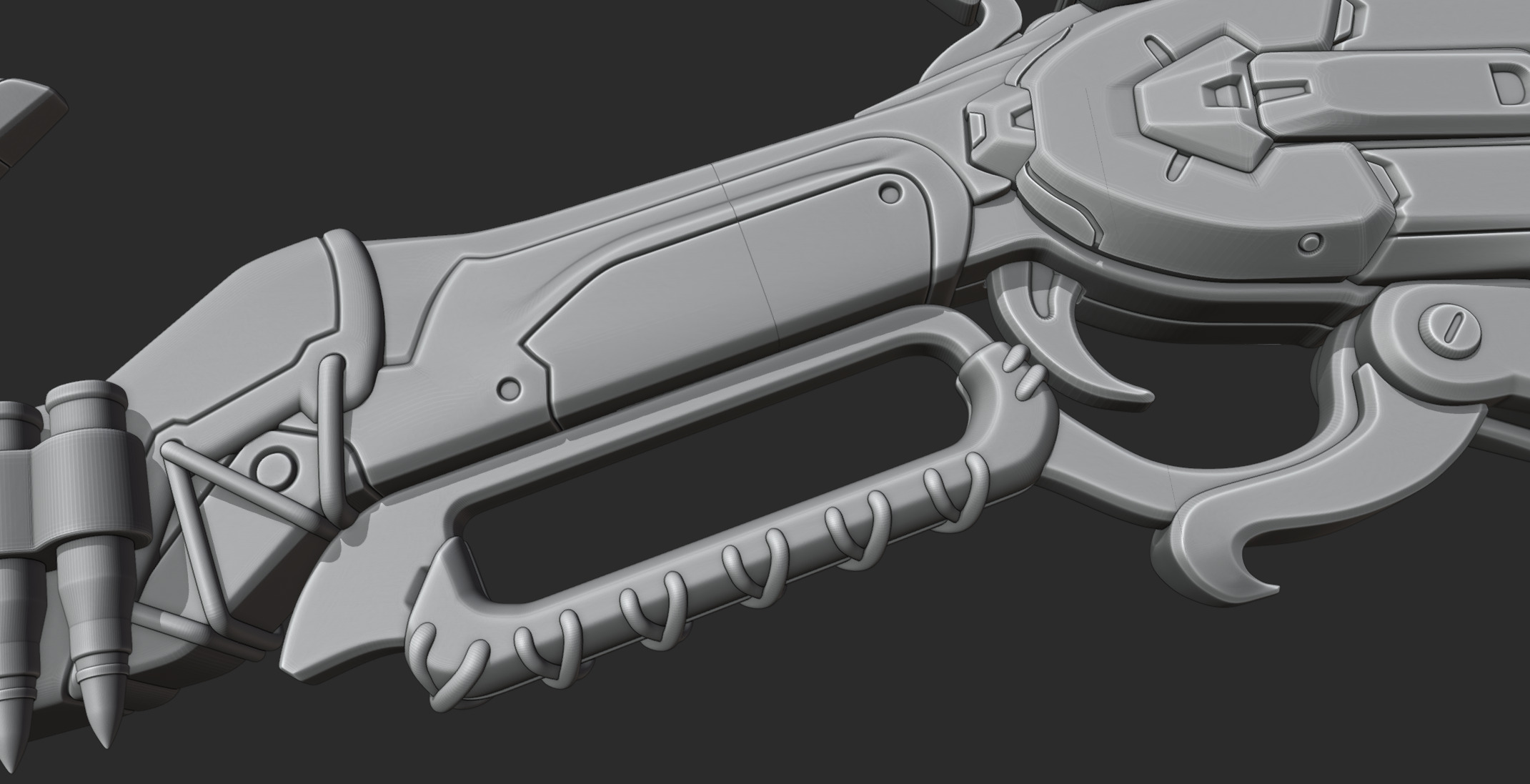 Overwatch 2 - Ashe Viper Rifle Gun - Cosplay 3D Print Prop 3D print model_14
