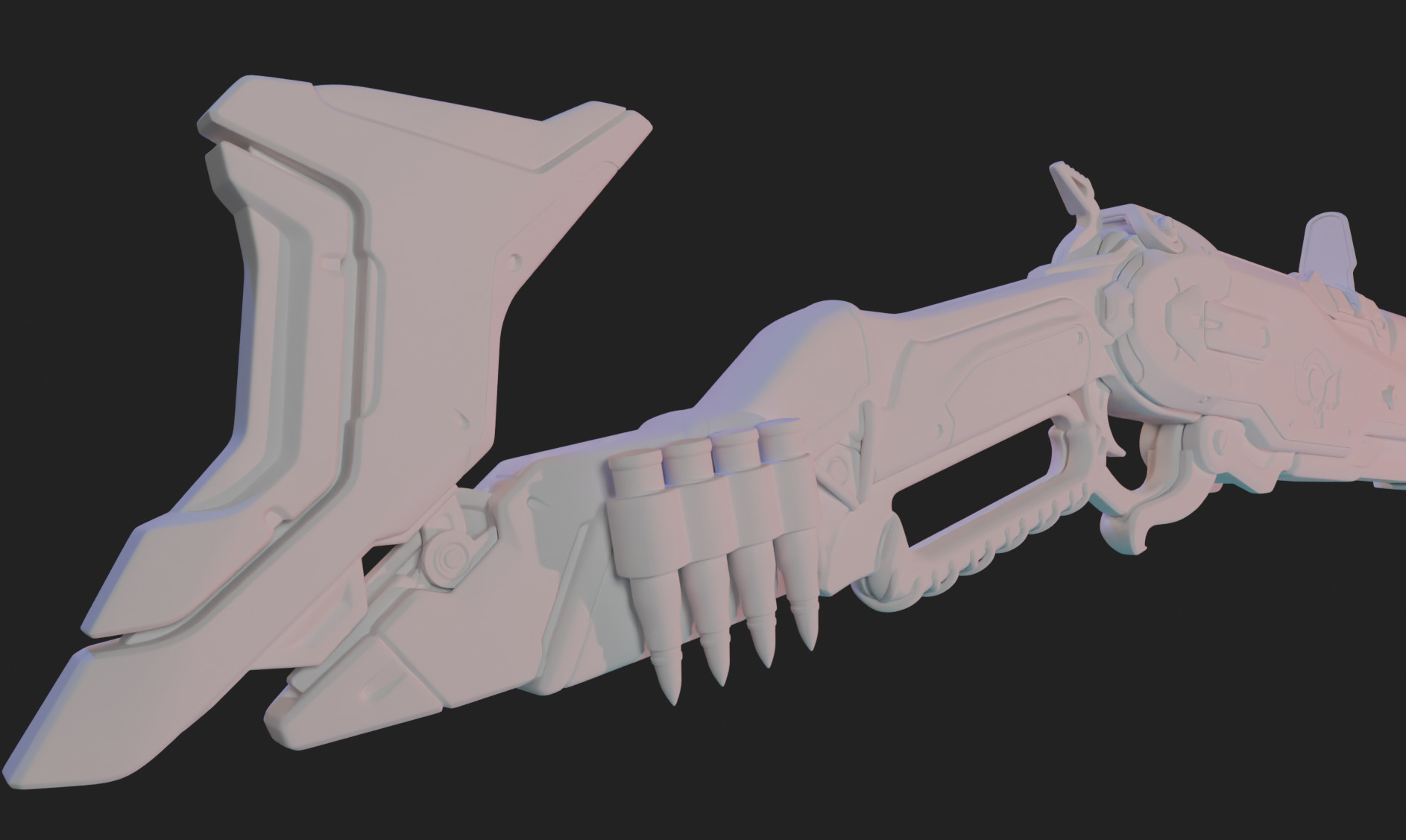 Overwatch 2 - Ashe Viper Rifle Gun - Cosplay 3D Print Prop 3D print model_33