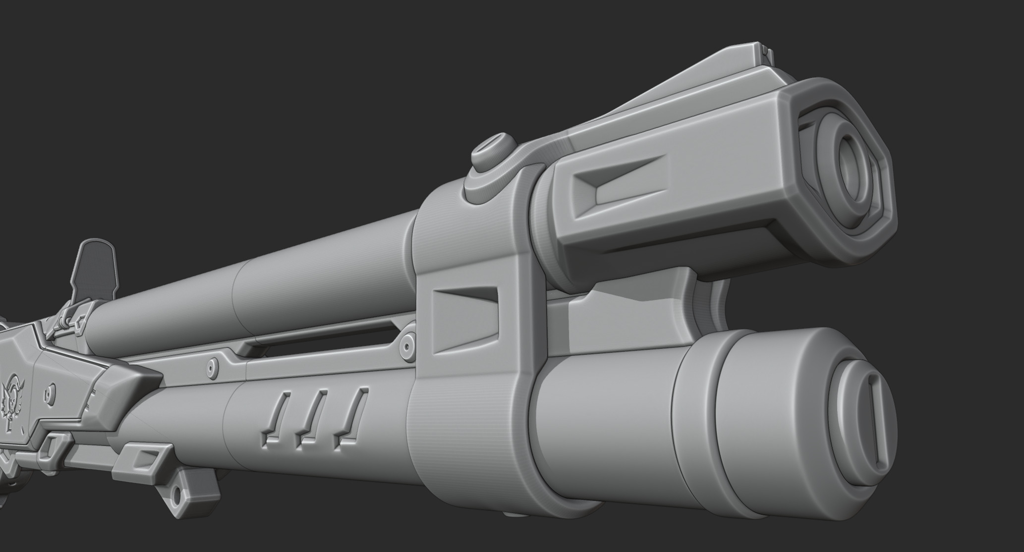 Overwatch 2 - Ashe Viper Rifle Gun - Cosplay 3D Print Prop 3D print model_18