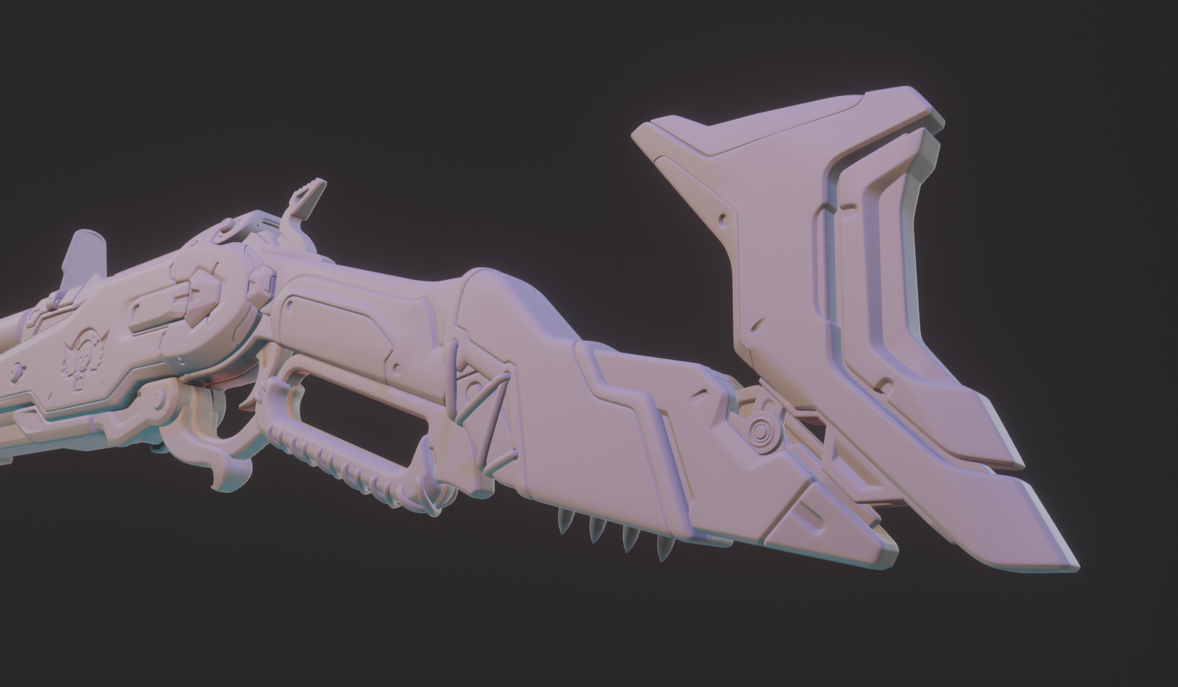 Overwatch 2 - Ashe Viper Rifle Gun - Cosplay 3D Print Prop 3D print model_24