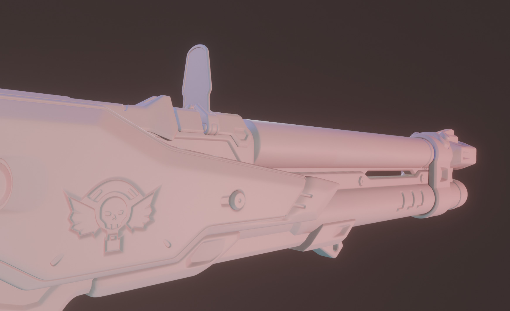 Overwatch 2 - Ashe Viper Rifle Gun - Cosplay 3D Print Prop 3D print model_27