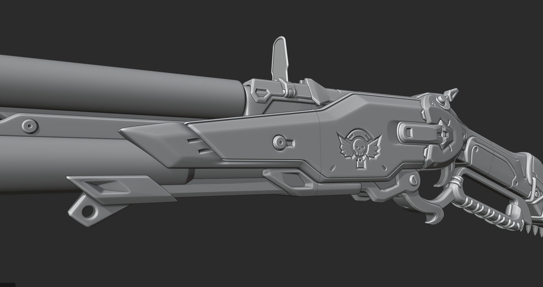 Overwatch 2 - Ashe Viper Rifle Gun - Cosplay 3D Print Prop 3D print model_21