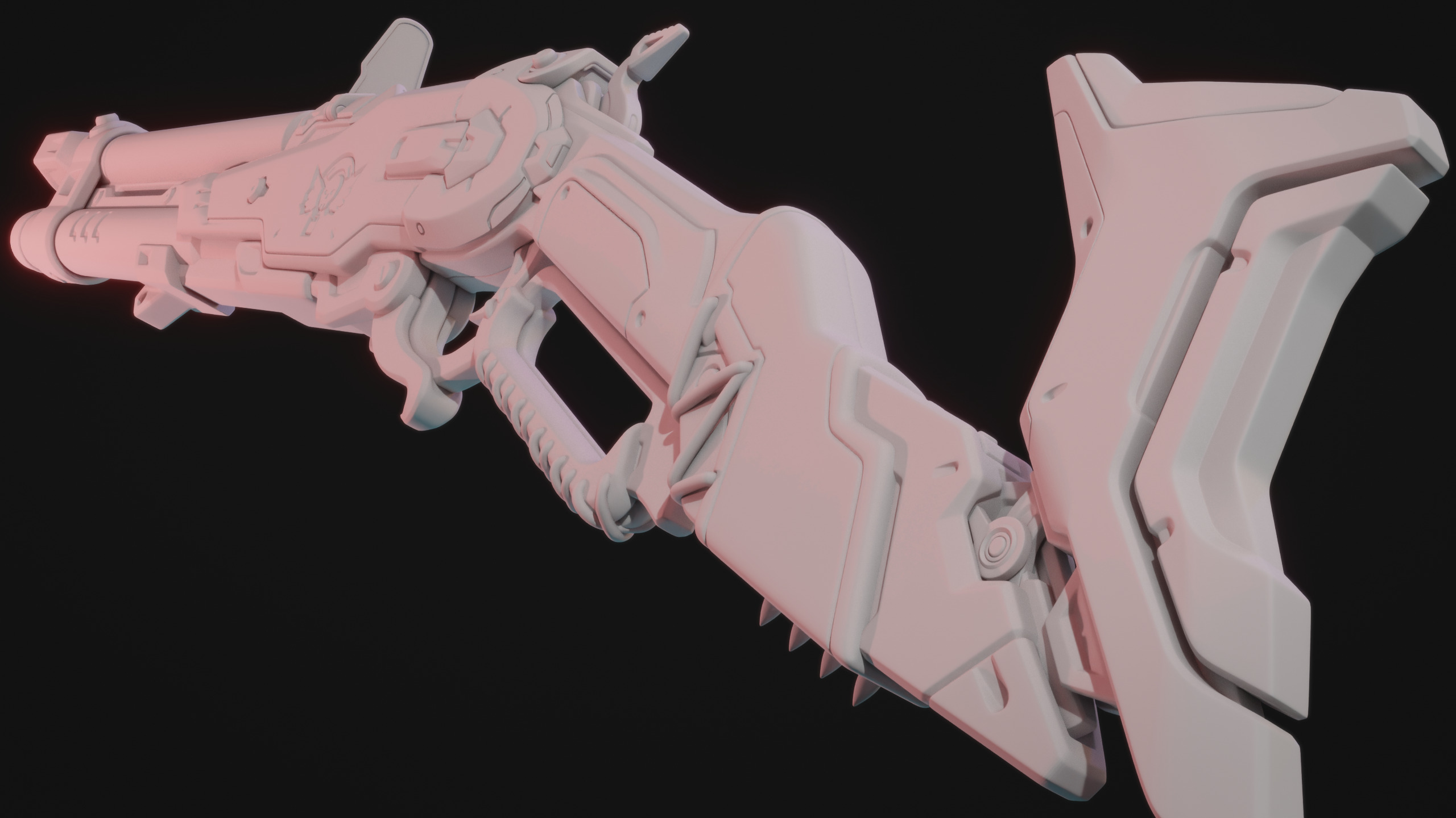 Overwatch 2 - Ashe Viper Rifle Gun - Cosplay 3D Print Prop 3D print model_5