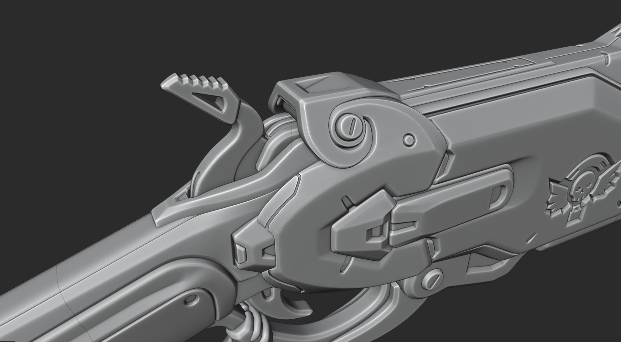 Overwatch 2 - Ashe Viper Rifle Gun - Cosplay 3D Print Prop 3D print model_15